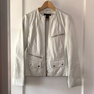 The best white biker jacket you’ll ever find